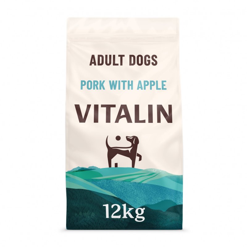 Vitalin Vitalin Adult Pork with Apple - 12kg