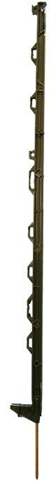 Hotline Heavy Duty Poly Post Green/black - 10pk