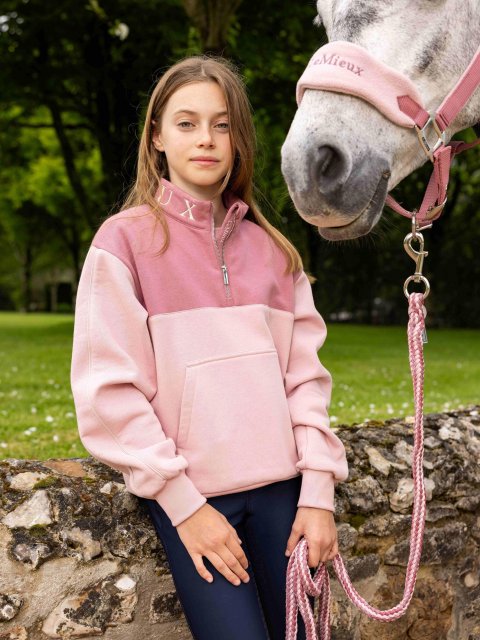 LeMieux LeMieux Young Rider Kate Quarter Zip Sweatshirt