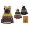 Bartleby Waterproof Sherpa Lined Deluxe Bobble Hat