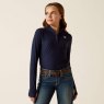 Ariat Ariat Kids' Lowell 3.0 1/4 Zip Navy Baselayer